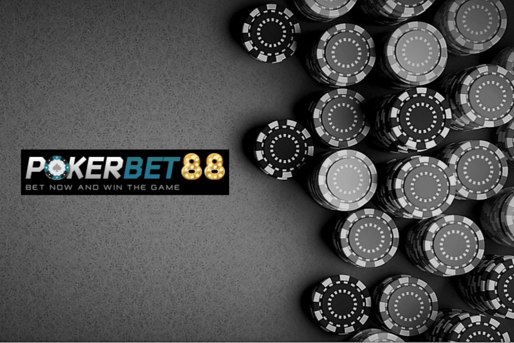 Logo PokerBet88 dalam Gambar Konsep Kasino